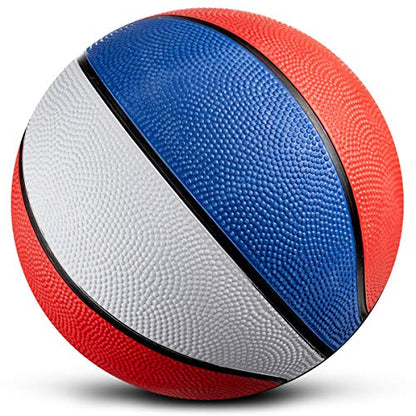 Bedwina Rubber Mini Basketball Balls for Kids 7 Inch, Size 3 Pack of 45 - Mini Hoop Outdoor Basketball Set & Indoor, for Small Hoops & Pool Parties - Kids Party Favors - style: 45-pcs