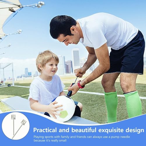 20 Pcs Inflator Needles Converter Pump Kit Bicycle Valve Adapter DV AV SV Converter Basketball Pump Football Ball Pump Sports Ball Inflator Equipment - color: gray