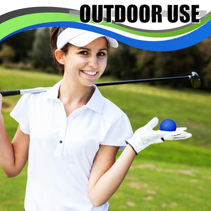 200 Pcs Foam Golf Practice Balls Bulk Realistic Feel Limited Flight Training Balls Soft for Outdoor Swing Indoor Backyard Training