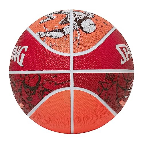 Spalding Basketball Basic No. 5 Rubber - color: red