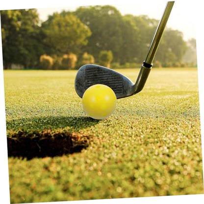 50pcs Pickleball Outdoor Accessory Reusable Balls for Hitting Practicing Easy to Carry Use - color: Yellow