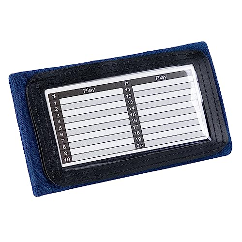 Quarterback Play Wristband - 3 Playsheet Compartments - Perfect for Flag and Tackle Football-2 Inserts Included-Youth,Single