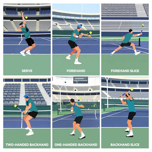 Tennis Swing & Serve Trainer, Retractable Click Feedback Training Tool, Improve Rhythm and Fluidity of Serve, Forehand, Backhand, Smash, Slice, Warm Up Stick for Indoor & Outdoor Practice