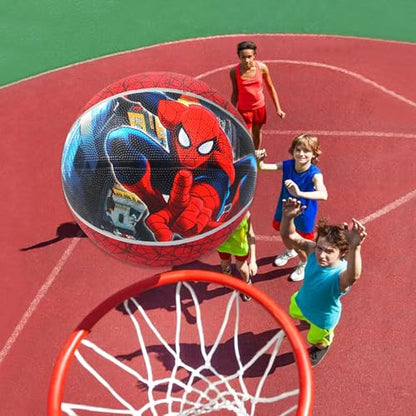 DECLIR Kids Basketball Size 5 Youth Basketball 27.5" for Indoor Outdoor Play Games,Training Basketball for Beginner(Boys&Girls)