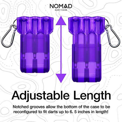 Casemaster by GLD Products Nomad Adjustable Dart Case - color: Purple