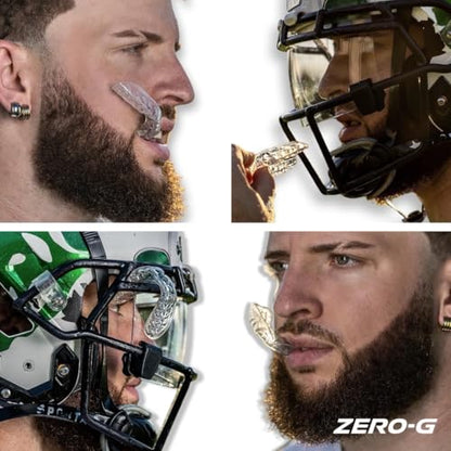 Zero-G Sports Mouthguard Black 1-Pack - Adult Size - Boil & Bite - Basketball, Football, Soccer, Baseball, Hockey, Lacrosse - color: Black