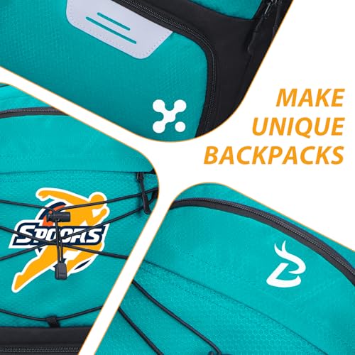 Goloni Soccer Backpack Bag with Separate Ball & Cleat Shoe Compartment,Sports Gym Backpack for Teen Girls Boys Men Women Kids - color: Lake Blue