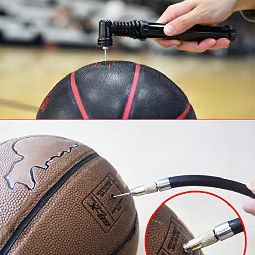 30+2 PCS Ball Pump Inflation Needle，Air Inflate Pump Needles for Basketball, Soccer Ball, Volleyball, Football, and All Other Sports Balls