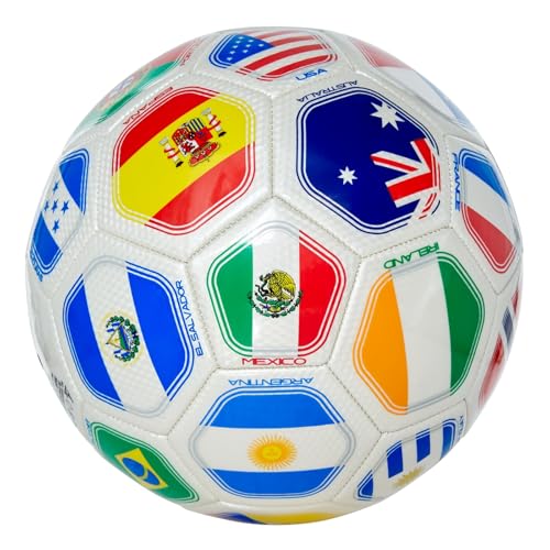 2026 World Flag Country World Flag Training Outdoor Soccer Ball – Size 5 – A Grade Soccer Ball