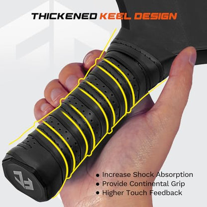 2 Pack Pickleball Paddle Grip Tape, Pickleball Overgrip, Anti-Slip Grip-Easy Installation and Long-Lasting Performance