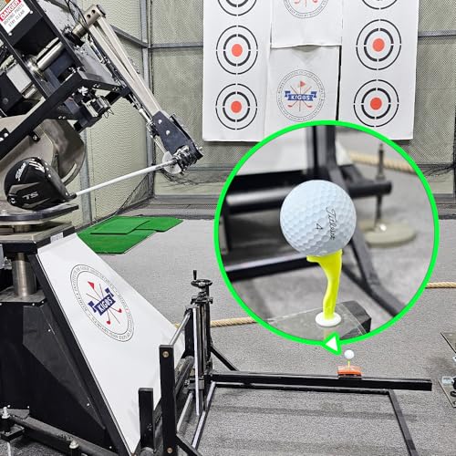 BIRDIE79 High Path Golf Tee Set – Upgraded Premium Adjustable Height Tees, 5° Launch Angle, Reduces Hooks & Slices, High Visibility, Stable 20mm Head (9 Pcs)