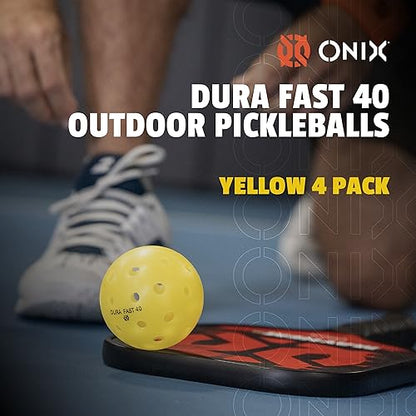 Onix Durafast 40 Pickleball Top Performance Engineered for Championship Play True Flight Competitive Ball - color: Mixed