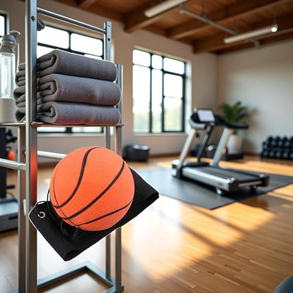 Reaction Training Ball with Adjustable Wrist Strap, Basketball Reflex Trainer, High-Elasticity Rubber, Agility Exercise Equipment