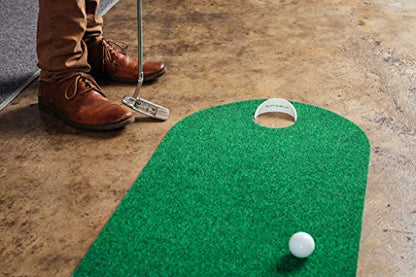 PUTT-A-BOUT The Par 1 "360" Putting Mat, Green, 18-Inch x 8-Feet (57P1808930)