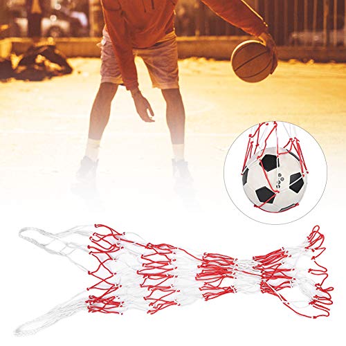 Tissting Large Sports Ball Bag with 15-Ball Capacity - Portable Mesh Carrier for Basketball Football Volleyball Practice Games Team Sports Equipment Storage