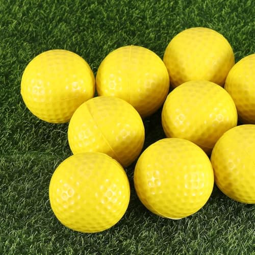 12 Pcs Synthetic Rubber Golf Accessories Training Practice Balls Foam Lightweight