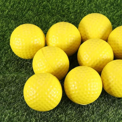 12 Pcs Synthetic Rubber Golf Accessories Training Practice Balls Foam Lightweight