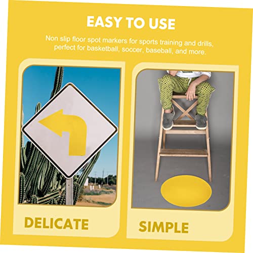 Toddmomy Directional Marker Classroom for Rectangular Marking Pads Site Marking Lines Poly Spots Flat Sports