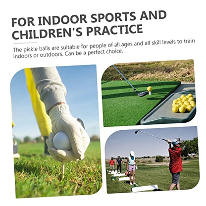 TOYANDONA Golf Practice Ball Outdoor Pickleball Balls Golf Ball Golf Mat Outdoor Golf Game Pickleball Paddles