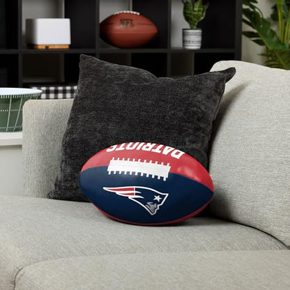 FOCO NFL Unisex-Adult NFL Team Logo Squish Soft Ball 12" PVC Football