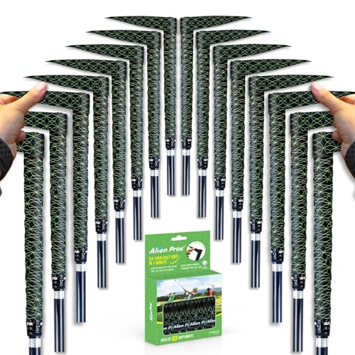 Alien Pros Golf Grip Wrapping Tapes - Innovative Golf Club Grip Solution - Enjoy a Fresh New Grip Feel in Less Than 1 Minute - style: 16-Pack Cubic