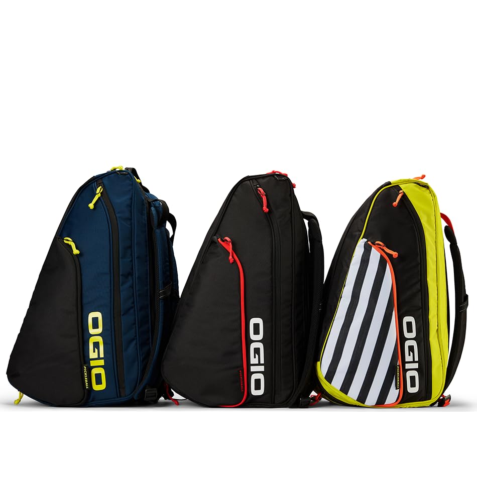 OGIO Pickleball Collection - color: Black/Red, style: Duffel
