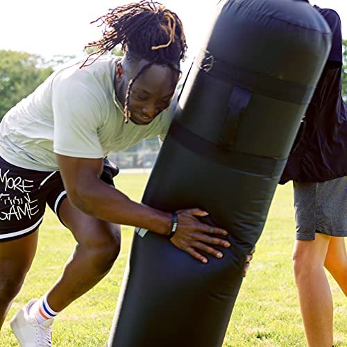 Franklin Sports Inflatable Football Tackling Dummy - Training Dummies for Football, Martial Arts + Wrestling Practice - Inflatable Blocking + Tackling Dummy for Practice - 51" Inches
