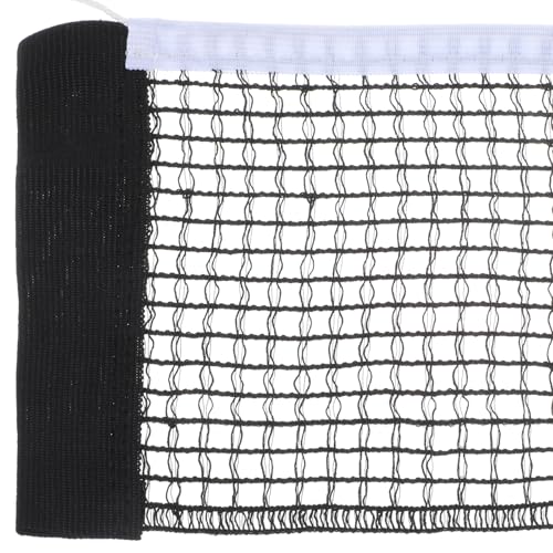 2Pcs PingPong Net Nylon Pingpong Net Table Tennis Nets Replacement for Indoor Outdoor School Gym Black Table Tennis Nets Replacement (70.8" x 5.9")