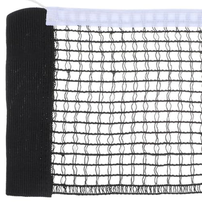 2Pcs PingPong Net Nylon Pingpong Net Table Tennis Nets Replacement for Indoor Outdoor School Gym Black Table Tennis Nets Replacement (70.8" x 5.9")