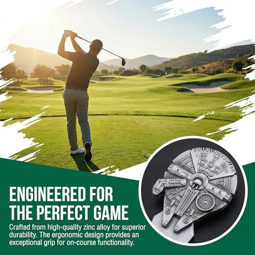 Golf Divot Tool with Golf Ball Marker Set, Funny Golf Accessories, Golf Gifts for Men, Gift Wrapping.