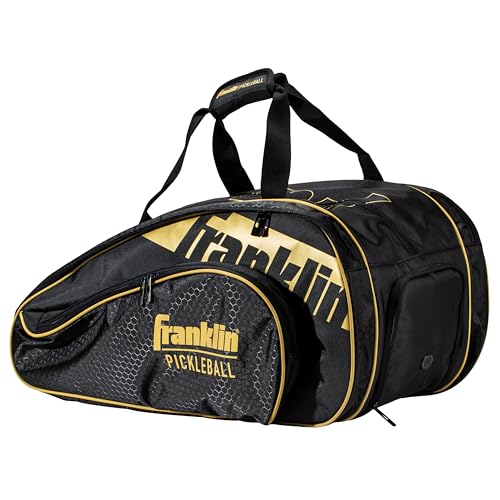 Franklin Sports Pro Series Paddle Bag - color: Black/Gold