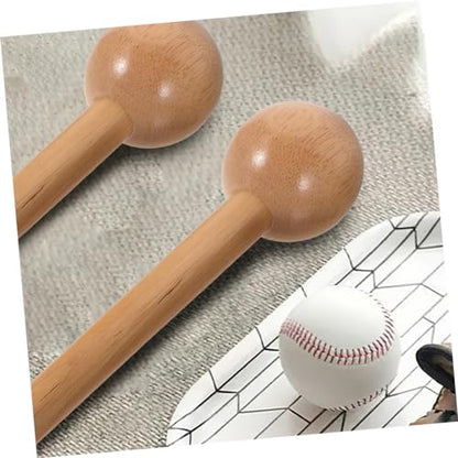 2pcs Mallet for Baseball Softball Glove Shaping Hammer Smooth Finish Handle for Comfort for Breaking Gloves Portable Design