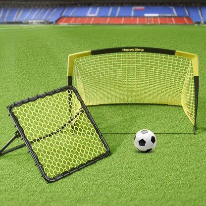 Happy Jump Portable Soccer Rebounder Net for Kids Soccer Training Practice