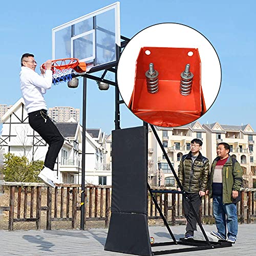 THUNDERBAY Reinforced Heavy Duty Breakaway Wall Mounted Basketball Rim,18 inch Basketball Rim Goal Replacement for Indoor Outdoor Walls - style: 18 Inch Breakaway