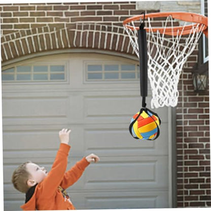 balacoo Volleyball Spike Trainer Adjustable Suspension Strap Portable Practice Equipment for Adults and Boys and Girls Enhance Jumping and Hitting Skills