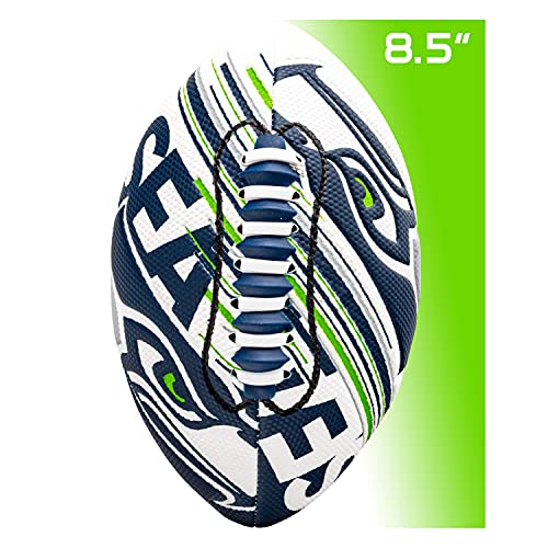 Franklin Sports NFL Team Mini Footballs - Youth 8.5" Official NFL Licensed Football + Air Pump Set
