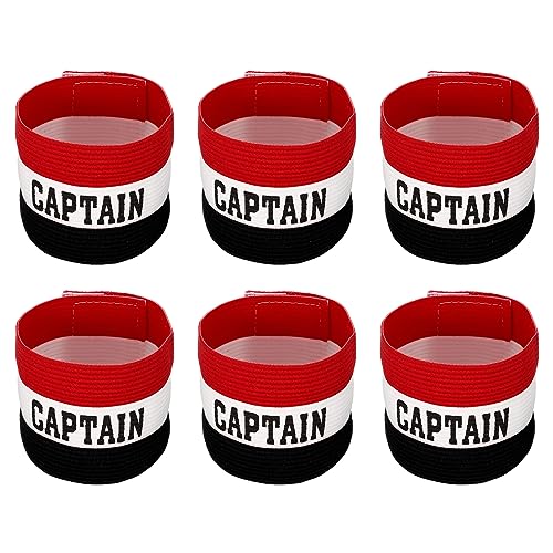 PATIKIL Captain's Armband, Elastic Arm Band for Soccer Team Adjustable Soccer Rugby