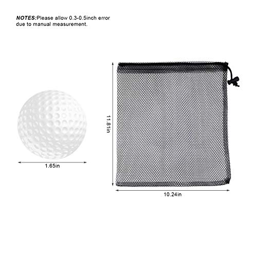 40 Pack Foam Golf Practice Balls - Realistic Feel and Limited Flight Training Balls for Indoor or Outdoor