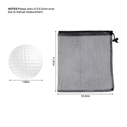 40 Pack Foam Golf Practice Balls - Realistic Feel and Limited Flight Training Balls for Indoor or Outdoor