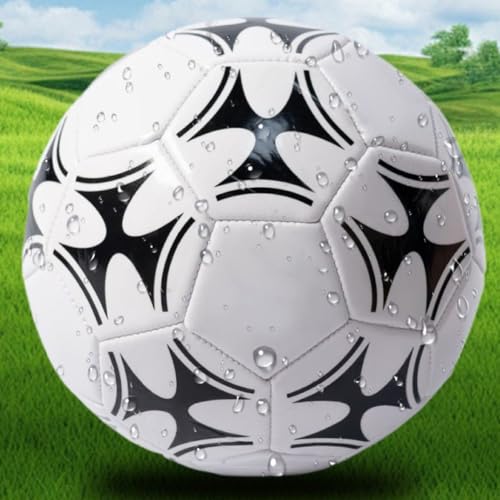 Size 5 Inflatable Football Soft Sports Ball Lightweight Soccer Ball for Indoor Outdoor Play Beach Park Swimming Pool Party