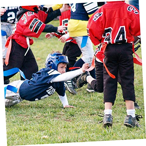 BESPORTBLE 1set Football Flag Belt Set Includes Waist Flags Markers and Storage Bag for Youth Reunions and Outdoor Games
