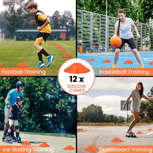 Agility Ladder, Speed Ladder, Agility Ladder Speed Training Equipment, Football Ladder, Footwork Ladder, Training Ladder for Footwork, Foldable Quick Assembly & Non - Tangling & Storage Bag - size: 16 Rungs