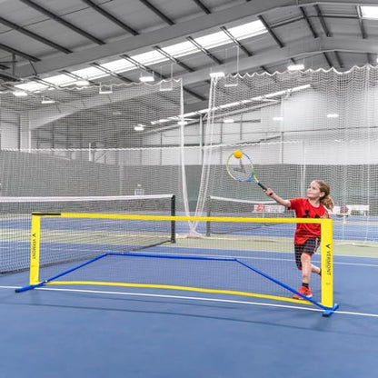 Vermont Procourt Combi Net | Net for Tennis, Badminton, Pickleball & Soccer-Tennis | Portable Badminton Set | Mini Tennis & Badminton Sets for Backyards - color: 10ft Wide