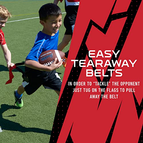 Franklin Sports NFL Team Flag Football Sets - Belts + Flags - Kids + Adults - Fits Up to 36" Waist - NFL Licensed