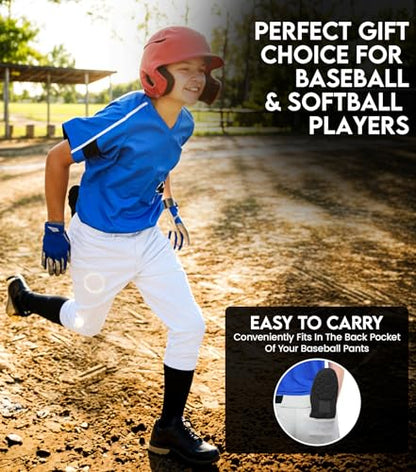 Baseball Sliding Mitt Youth & Adult, Sliding Glove for Baseball, Softball Sliding Guard, Left and Right Hands - color: Aqua Teal, size: Adult