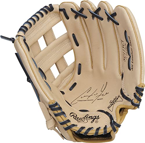 Rawlings | Sure Catch Baseball & Softball Glove | T-Ball, Youth & Adult Rec Models | Multiple Sizes & Styles