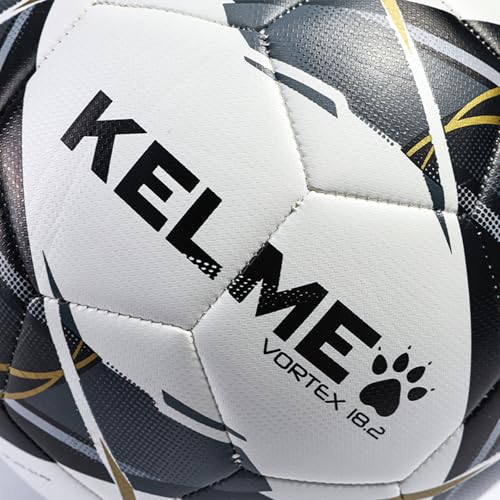 KELME Soccer Ball Sizes 4, 5 - Practice and Match Ball for Adults, Wear-Resistant Lightweight Design for Training and Games