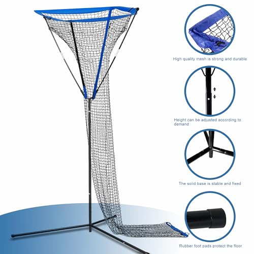 Volleyball Setter Trainer Net,Volleyball Training Equipment Adjustable Angle, Ideal for Serving, Spiking, Setting, Suitable for Both Indoor and Outdoor Training Sessions