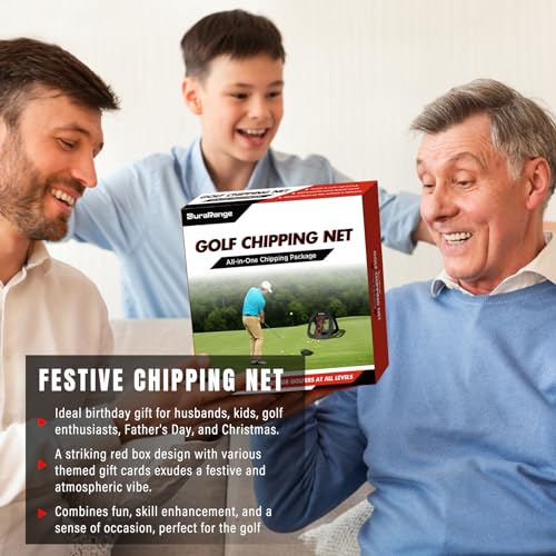 DURARANGE Pop-Up Golf Chipping Net - Ultimate Target Training Chip Aids for Precision & Distance, Outdoor | Indoor Practice, Golfer Gift - color: Only 1 Black Net