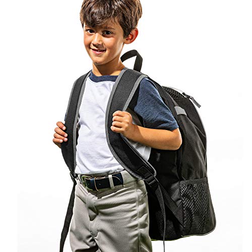 Franklin Sports Kids MLB Baseball Batpack Bag - Youth Baseball, Softball + Teeball Backpack - Sports Equipment Bag for Kids + Toddlers - Holds (2) Teeball + Baseball Bats + Includes Fence Hook - color: Black/Gray/White